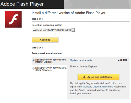 Update Adobe Flash Player For Mac Os X 10.5.8